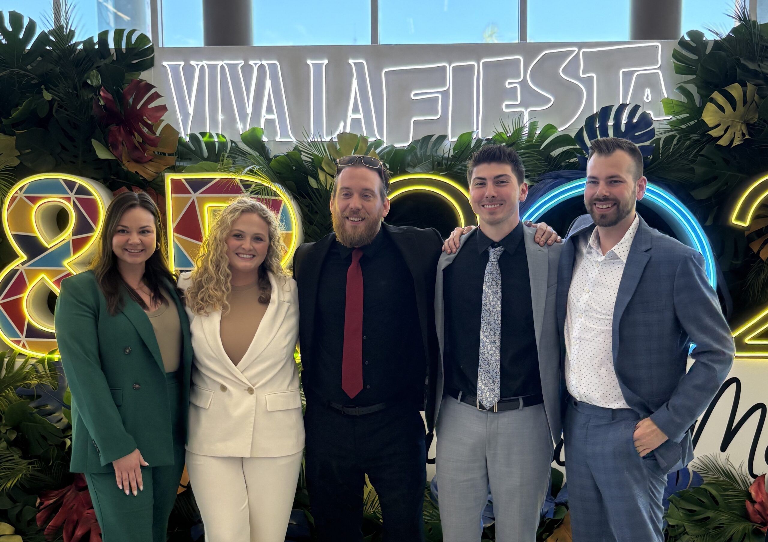 Von Oben Solutions Team At An Event