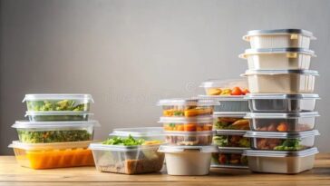 Modern Plastic Food